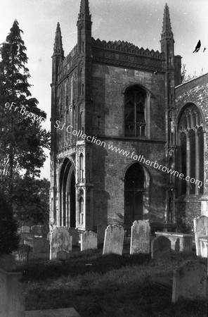 ST MICHAELS CHURCH S.PORCH FROM E.